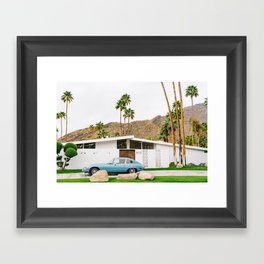 Palm Springs Ride Framed Art Print