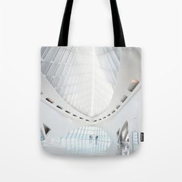 Milwaukee Art Museum by Santiago Calatrava Interior Architecture Photography Art Print Tote Bag