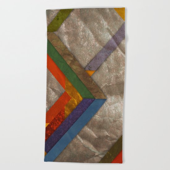 Abstract #269 Beach Towel