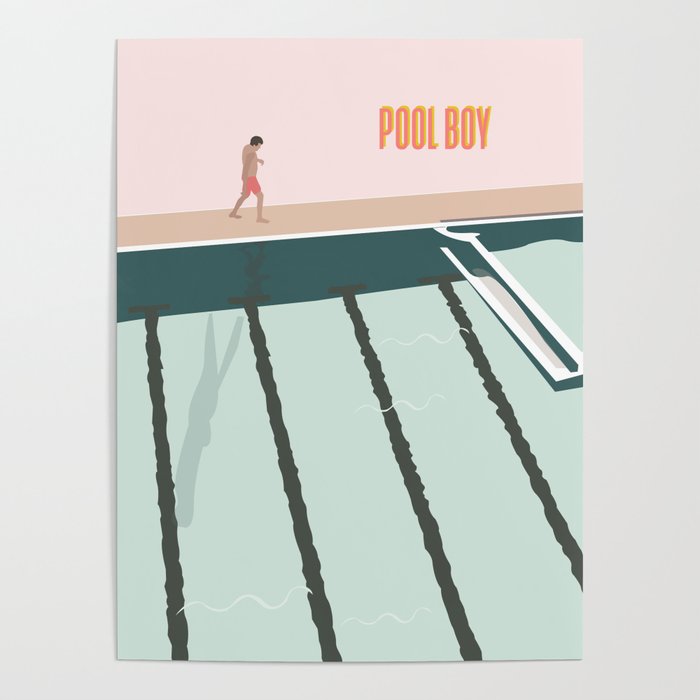 pool boy Poster