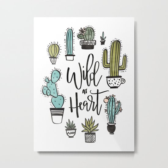 Wild at Heart Metal Print