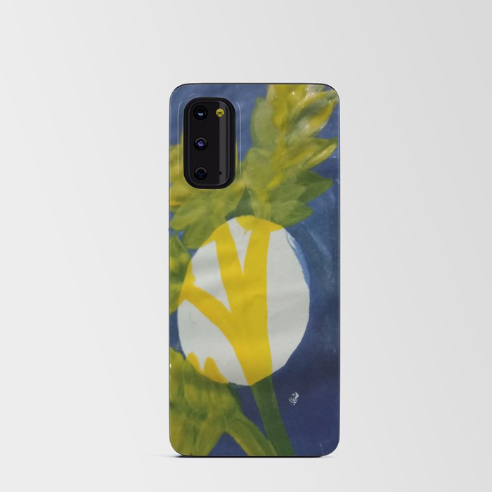 cute yellow plant Android Card Case
