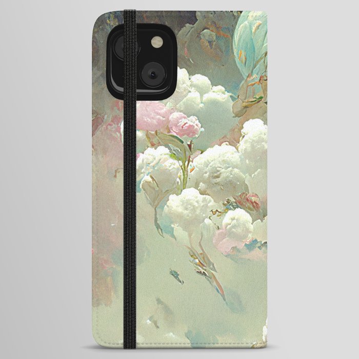 A Flower Scene iPhone Wallet Case