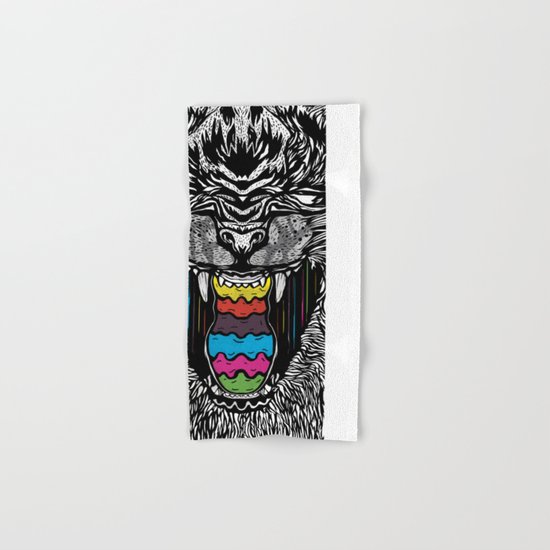 Bakeneko Hand & Bath Towel