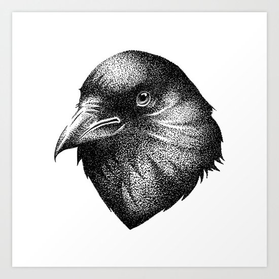 CROW Art Print