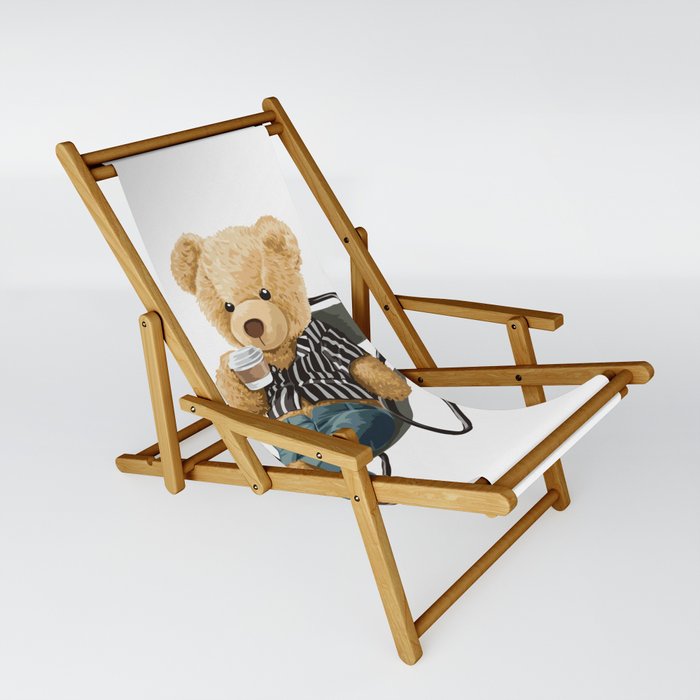 Doing The Bear Minimum Sling Chair