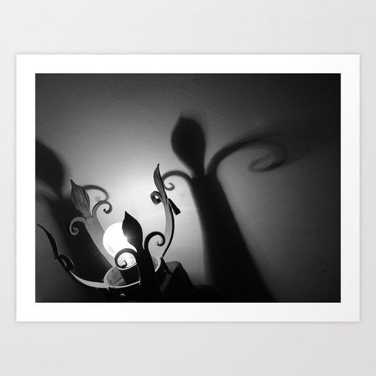 Light and shadow Art Print