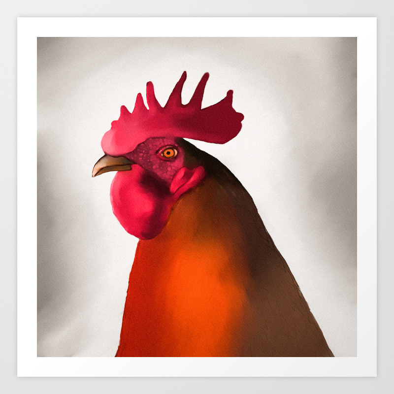 Ruster Art Print By Val299 Society6