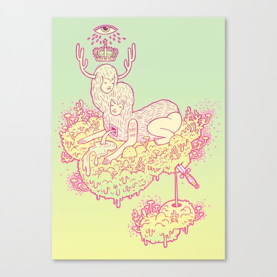 flora and fauna Canvas Print