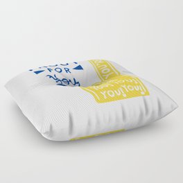 I Root For You Floor Pillow