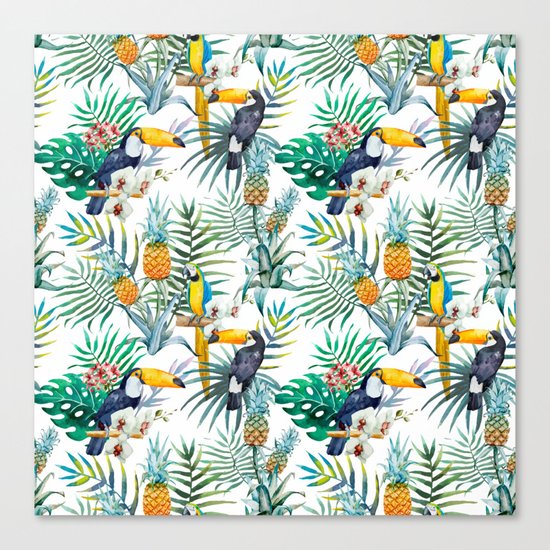Parroted Canvas Print