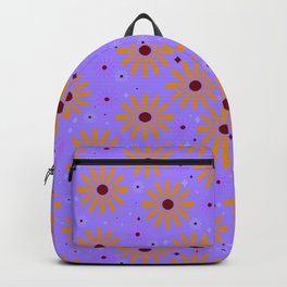 Very peri daisies  Backpack