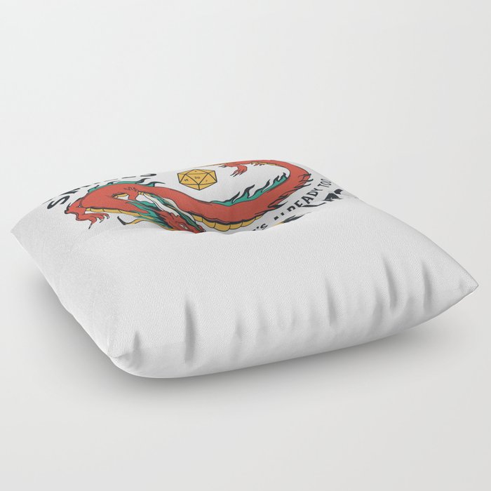 Funny Dungeon Master Quote Floor Pillow
