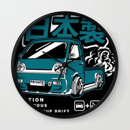 Japan pickup car Wall Clock