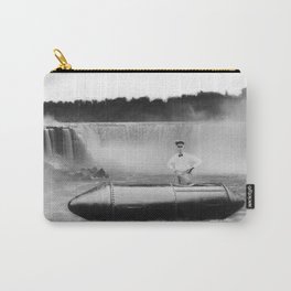 Bobby Leach And His Barrel - Niagara Falls - 1911 Carry-All Pouch