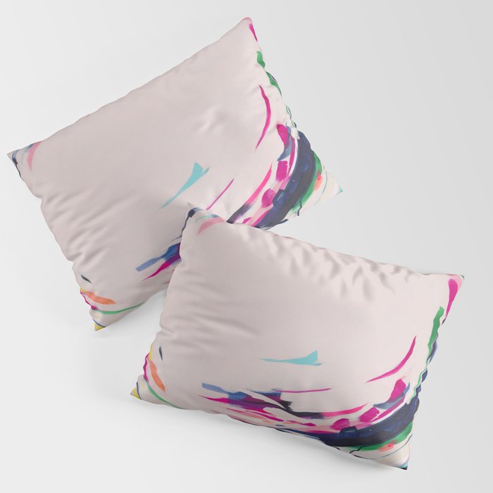 This Electric - Abstract Painting by Jen Sievers #society6 Pillow Sham
