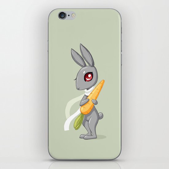Bunny Carrot 3 iPhone & iPod Skin