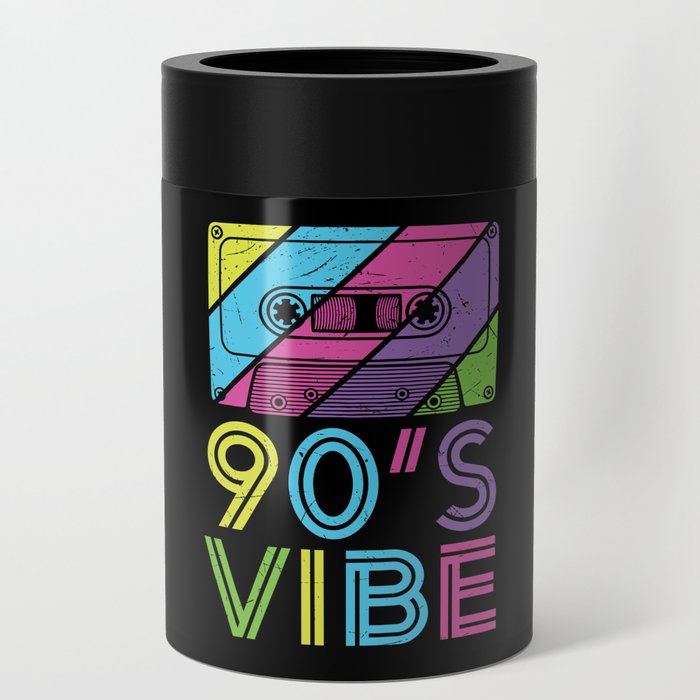 90's Vibe Retro Cassette Tape Music Can Cooler