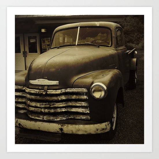 Souls Like the Wheels Art Print