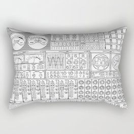 Music Machine Rectangular Pillow