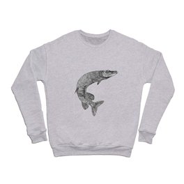 Northern pike - Esox lucius Crewneck Sweatshirt