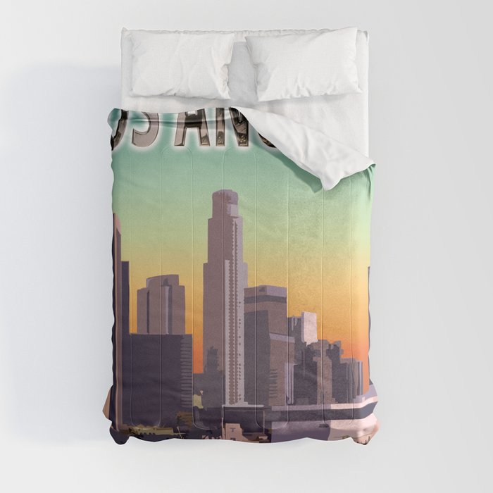 Downtown Los Angeles Comforter