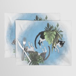 Houseplant Cats Placemat