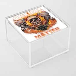 Biker Lives Matter Acrylic Box