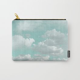 Clouds in a Mint Sky Carry-All Pouch
