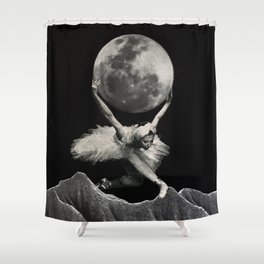 Lunar Dance Shower Curtain