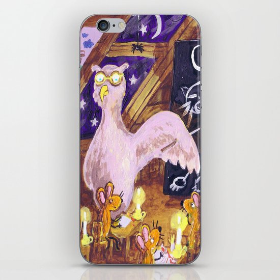 Class with Owl teacher iPhone & iPod Skin