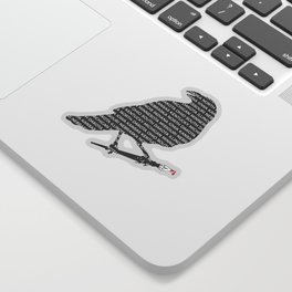 MWA-Midwest Chapter Raven Logo Sticker