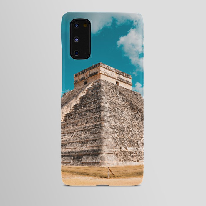 Mexico Photography - The Mexican Pyramid Surrounded By Dirt Android Case