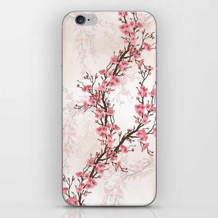 Cherry Tree Blossom - Sakura Branch iPhone Skin