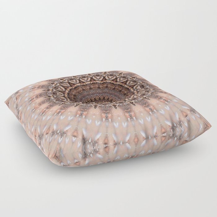 Mandala romantic pink Floor Pillow