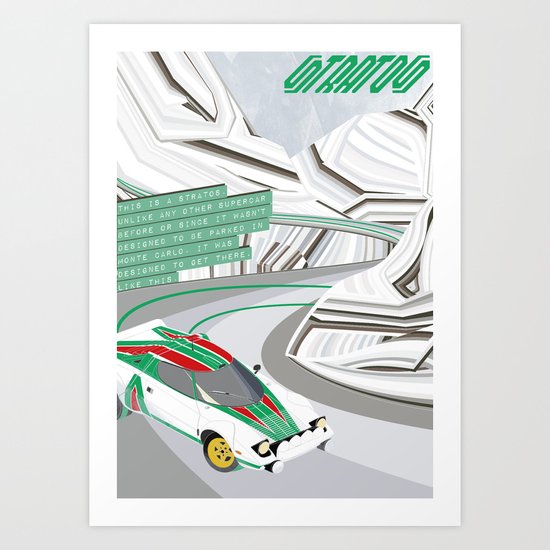 Stratos Art Print