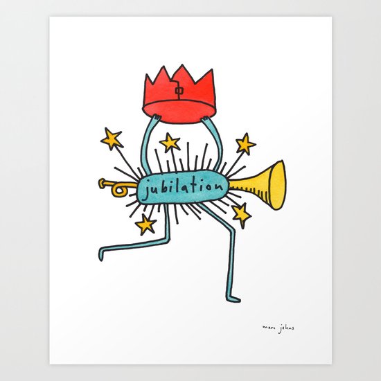 jubilation Art Print