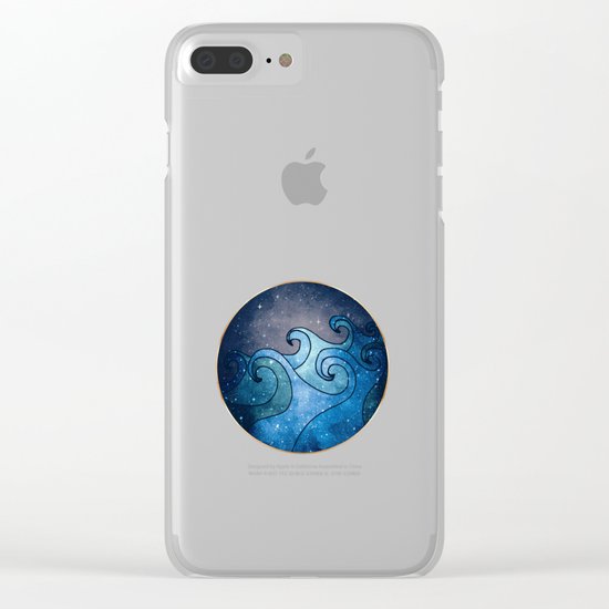 Waves Clear iPhone Case