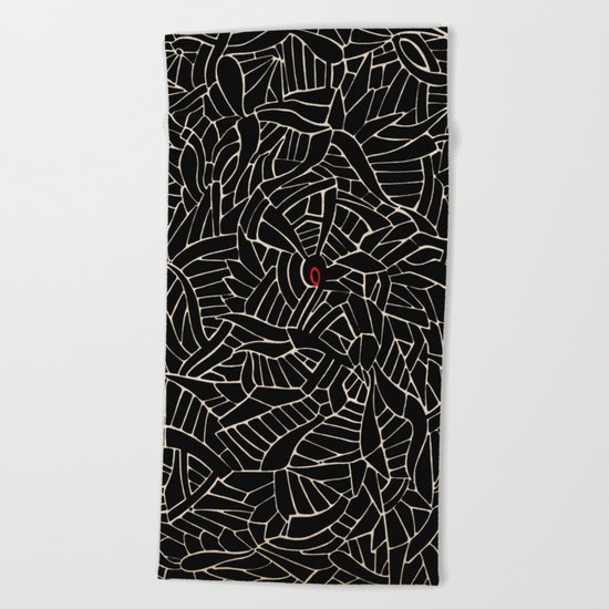 - loups - Beach Towel