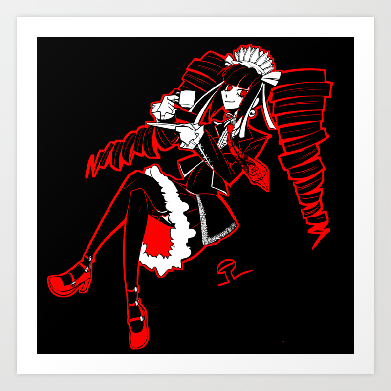 Celestia Ludenberg Art Print By Alvhomega Society6
