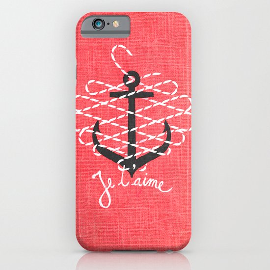 Je t'aime iPhone & iPod Case