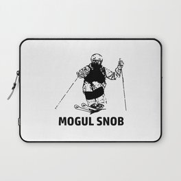 Mogul Skiing Snob Laptop Sleeve
