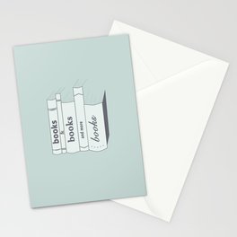 Books & Books and more Books Stationery Cards