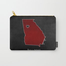 Red and Black Carry-All Pouch