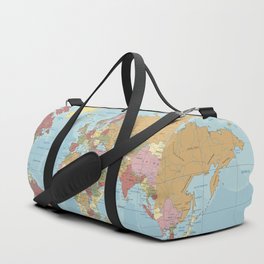 World Map Duffle Bag