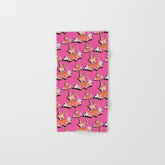 Retro Clown Hand & Bath Towel