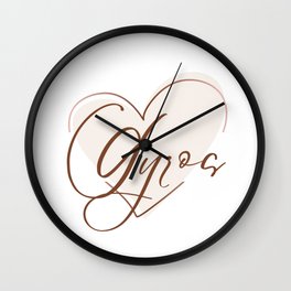 I love Gyros Wall Clock | Zeppeli, Joestar, Anime, Gyros, Gyrozeppeli, Jojo, Greek, Food, Manga, Steelballrun 