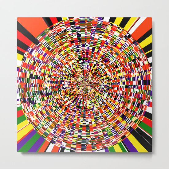 Centrifuge Metal Print