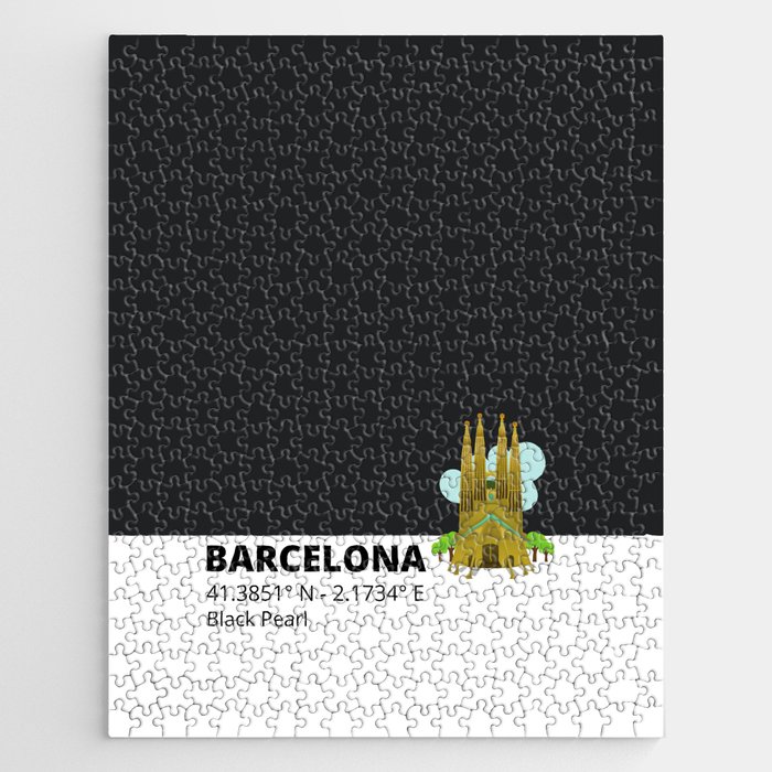 Barcelona Black Pearl Jigsaw Puzzle