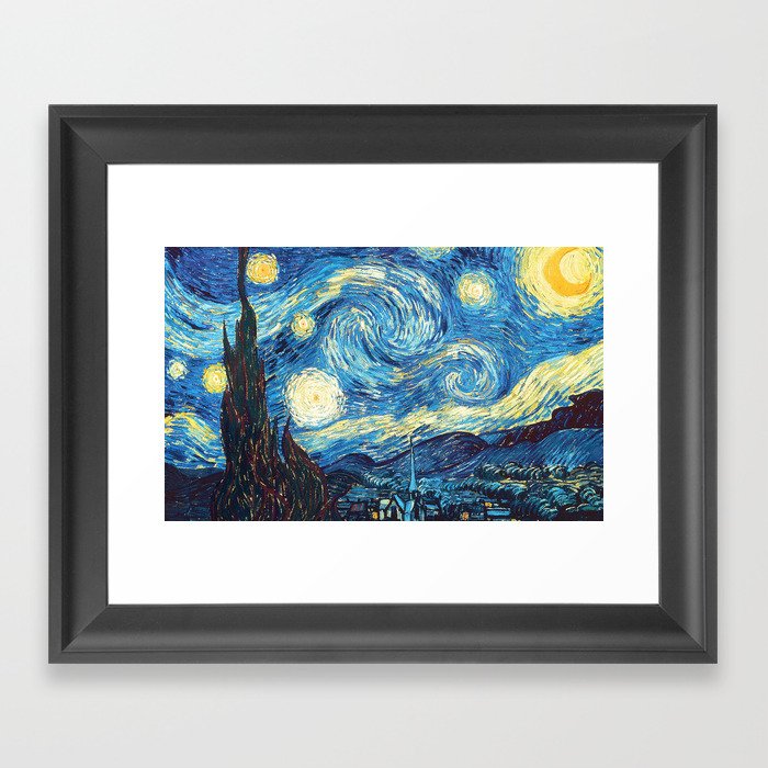 Van Gogh - Starry Night Framed Art Print